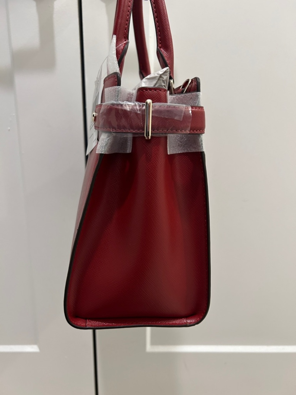 Kate Spade (NWT) Staci Medium Satchel in Red Curran - Picture 4 of 10